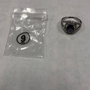 Size 9 Purple Stone Ring